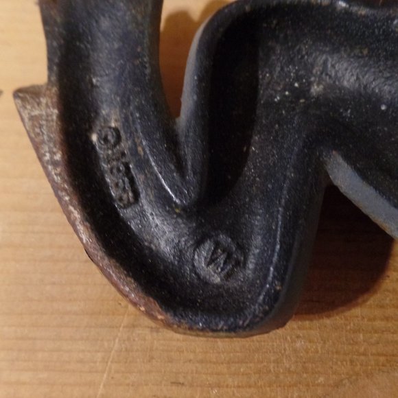 1966 Cast Iron Leaping Frog Doorstop Garden Virginia Metalcrafters - Picture 9 of 10